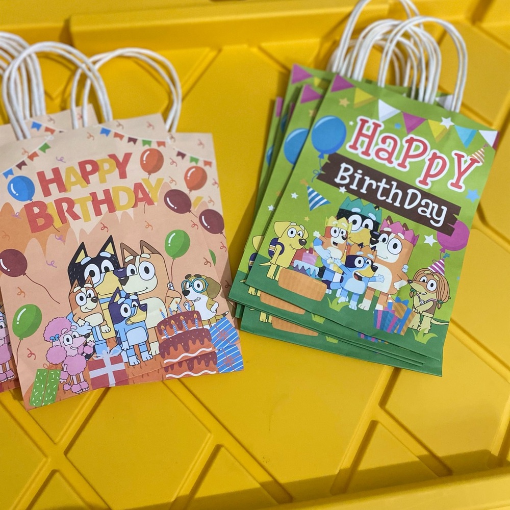 Happy Birthday Party Gift Bags